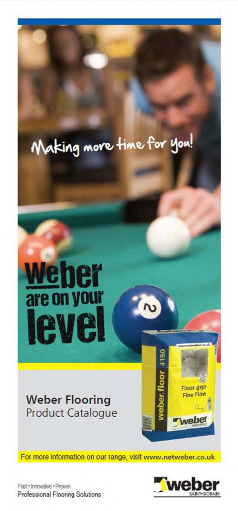 ON YOUR LEVEL’ WITH SAINT-GOBAIN WEBER FLOORING SYSTEMS