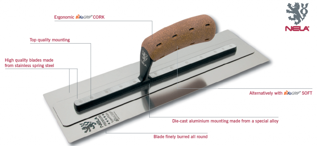 The Nela SuperFlex Trowel