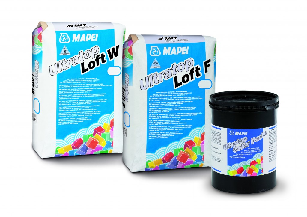 Ultratop Loft Product Group Packaging