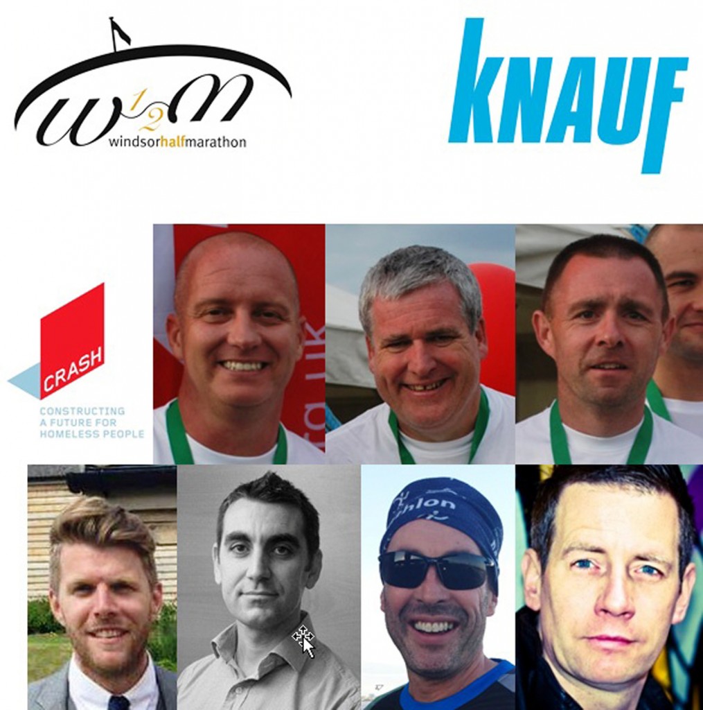 Knauf UK sponsors Windsor Half Marathon on behalf of CRASH
