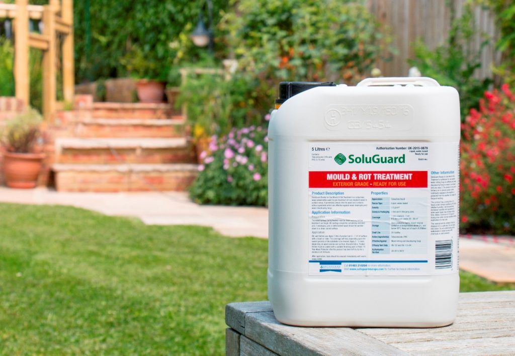 Safeguard Puts a Stop to Outdoor Wood Mould and Rot With Soluguard