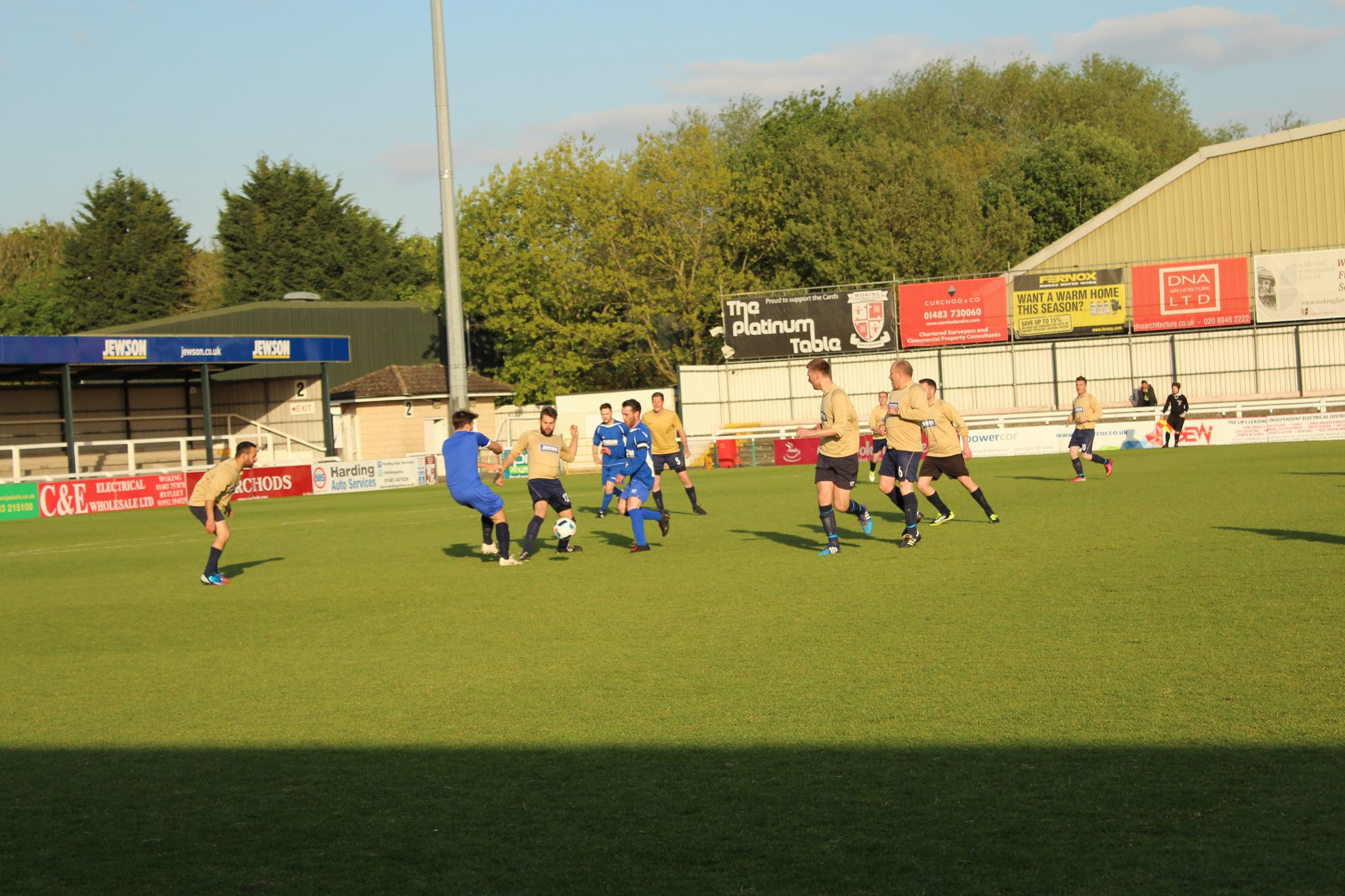 JEWSON SCORES FUNDRAISING GOAL IN CHARITY FOOTBALL MATCH