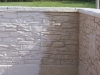 Colouring and Sealing Wallcrete Stone Effect Render
