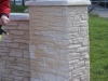 Colouring and Sealing Wallcrete Stone Effect Render
