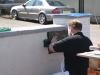 Imprinting a Dry Stone Effect using Wallcrete Stone Effect Render