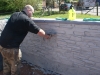 Imprinting a Dry Stone Effect using Wallcrete Stone Effect Render ...