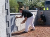 Imprinting a Dry Stone Effect using Wallcrete Stone Effect Render