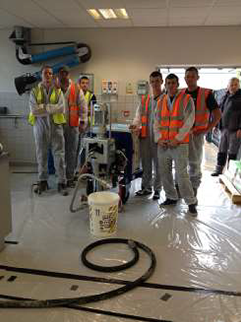 FeRFA Apprentices get pumped up at Instarmac1