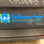 The Plasterers Forum Van Sticker