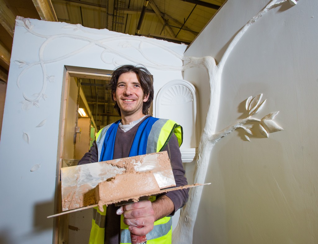 Weston College Student Discovers Creative Talent In 16th Century Plastering