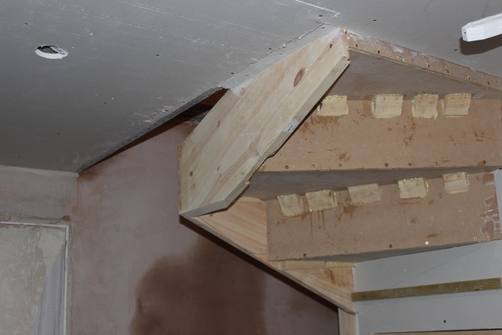 Stair Winder Plastering