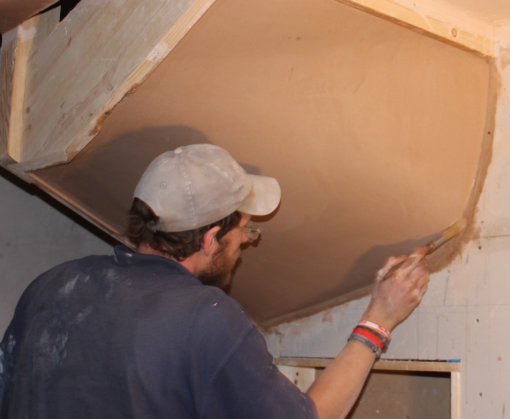 Plastering a Stair Winder