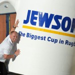 JEWSON UNVEILS THE BIGGEST CUP IN RUGBY