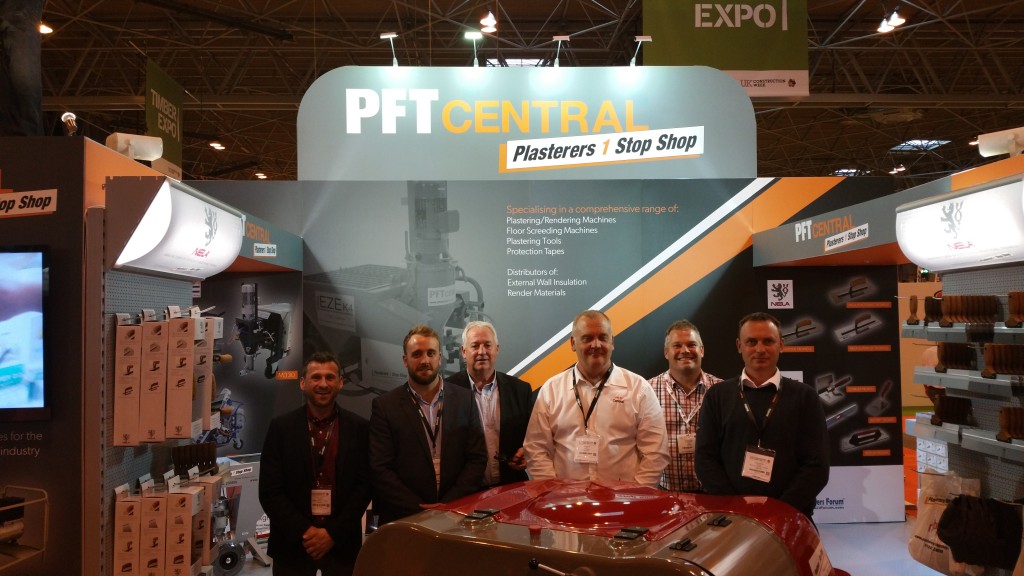 Pft central at uk construction week