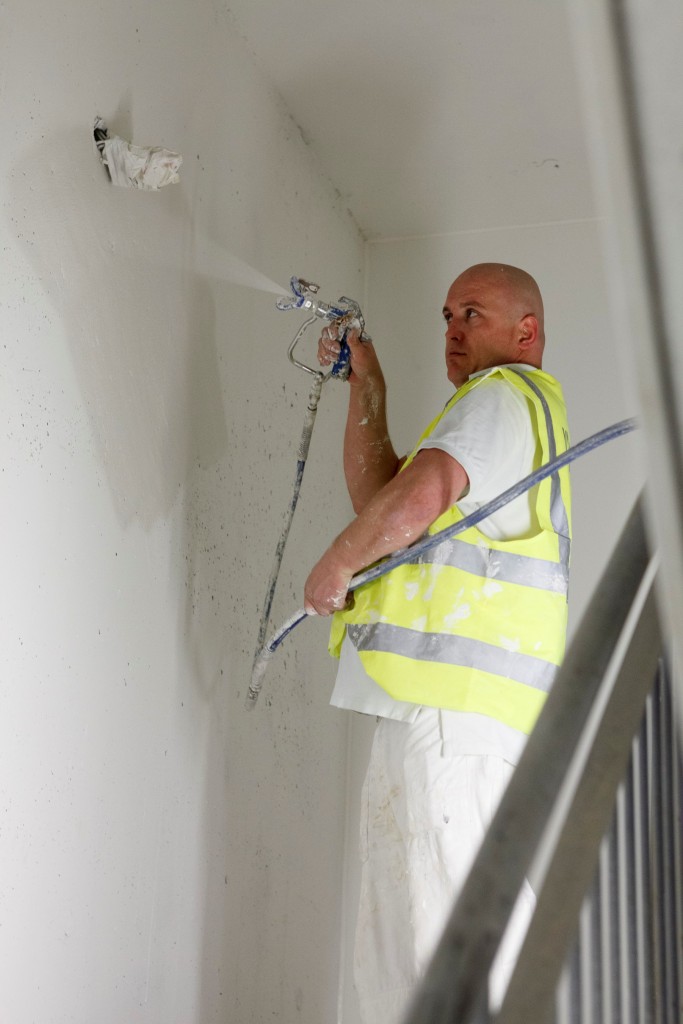 Knauf Spray Plaster Keeps Boutique Motel To Tight Schedule