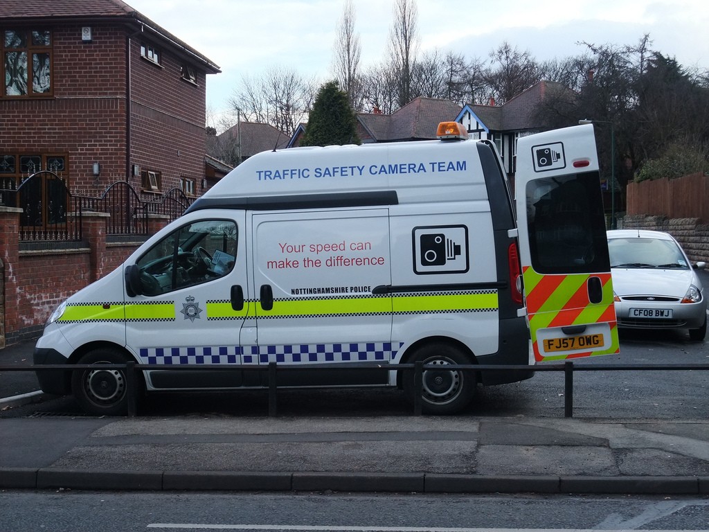 Speed Camera Van