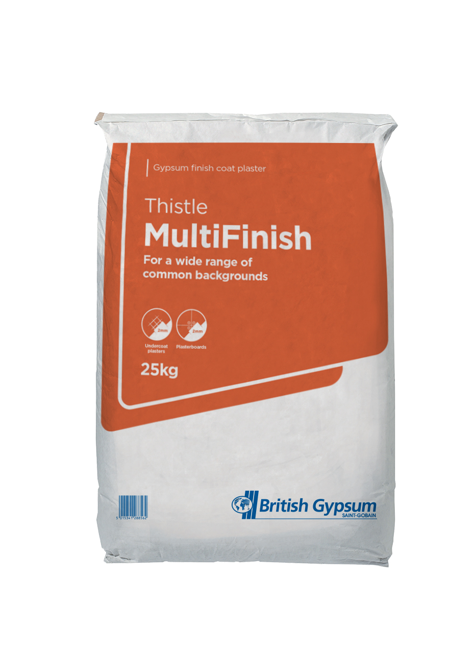 British Gypsum’s Thistle Plaster Packaging Gets a Revamp