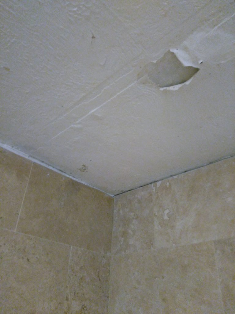 Can Plaster Get Wet? - Wet Ceiling